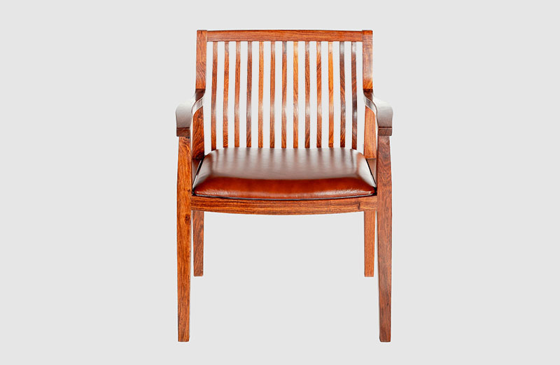 琼中中式实木大方椅家具效果图
