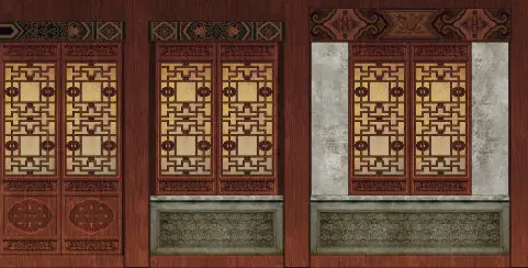 琼中隔扇槛窗的基本构造和饰件